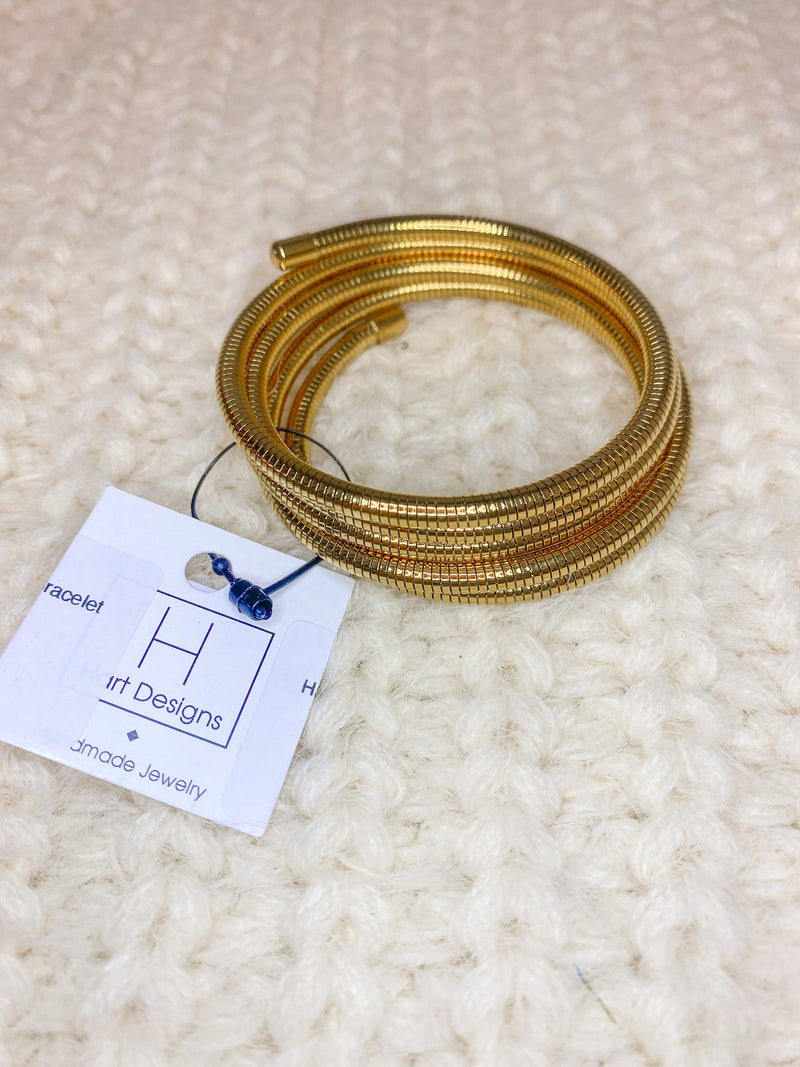 Hart Designs- Gold Infinity Wrap Bracelet