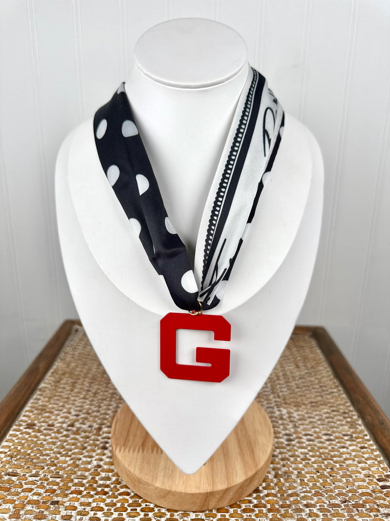 Hart Designs- Georgia Glow Scarf Necklace
