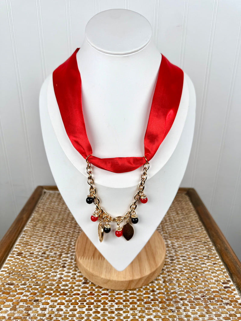 Hart Designs- Tailgate Treasure Scarf Necklace