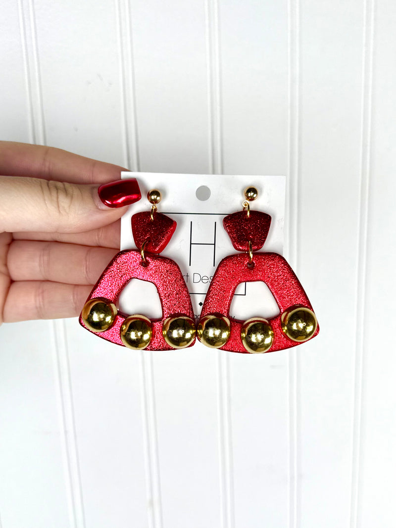 Hart Designs- Blazing Bling Earrings
