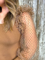 Popping Polka Dots Top