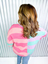 Spring Fever Color Stripe Sweater