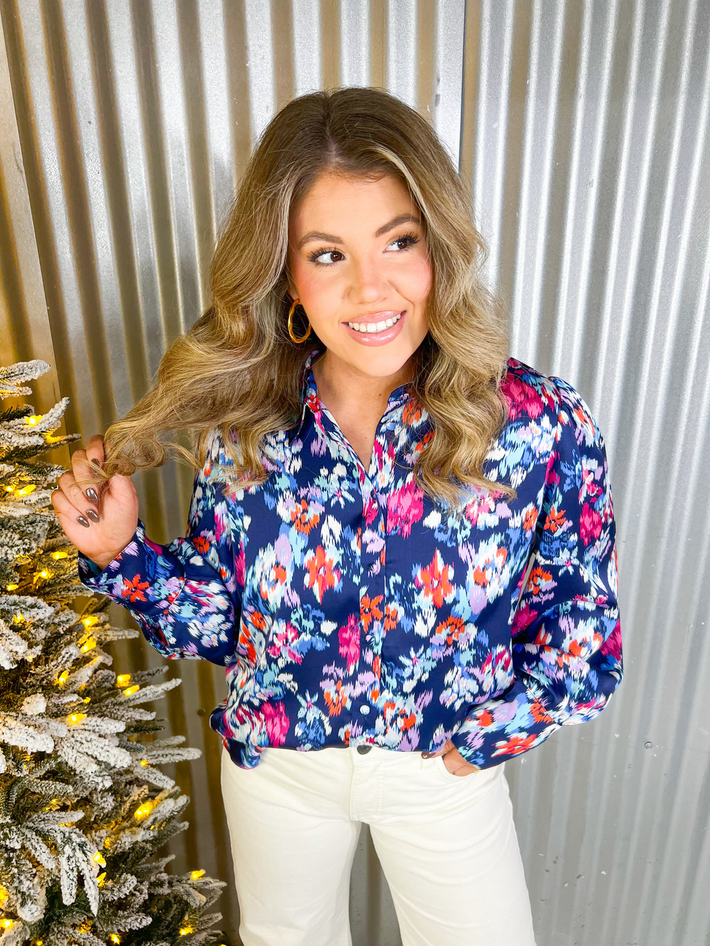 Blakely Button Down Top