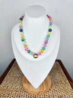 Jan Colorful Mermaid Bead Necklace - Large