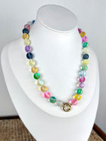 Jan Colorful Mermaid Bead Necklace - Large