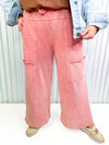 Roll With Me Wide Leg Pant- Mauve