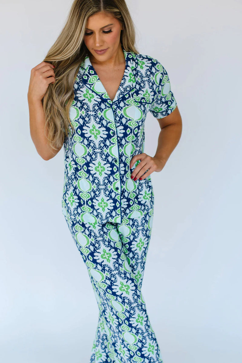 Mary Square Walk On The Wild Side Pj Pant Set