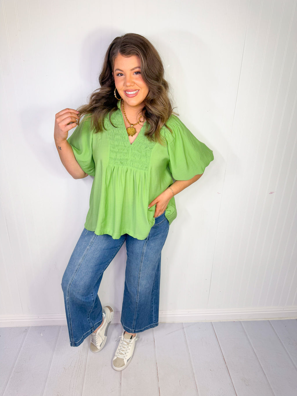 Sage in Spring Top