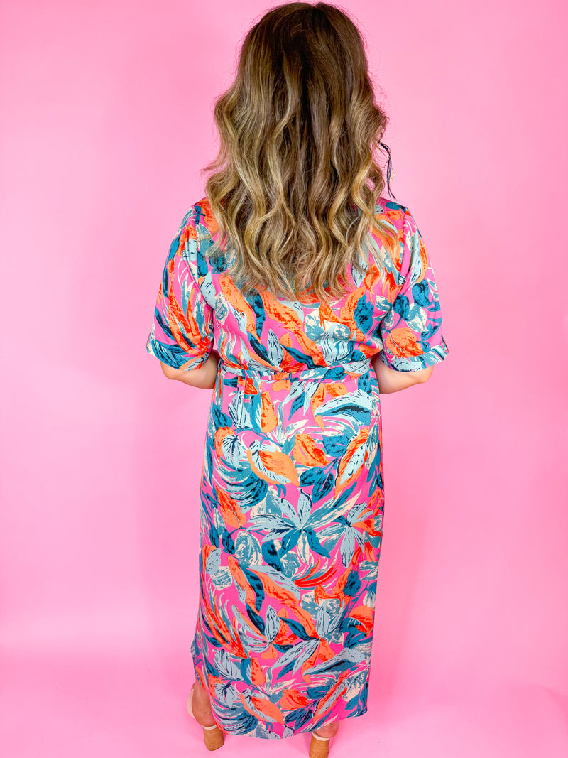 Doorbuster- Swinging Safari Maxi Dress