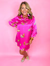 Leopard Haven Dress- Pink