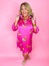 Leopard Haven Dress- Pink