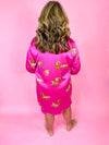 Leopard Haven Dress- Pink