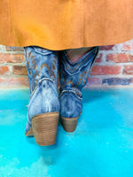 Daring Denim Boots