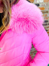 Bubble Gum Fur Coat