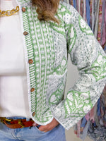 Nantucket Quilted Jacket- Green