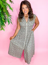 Leave Me Leopard Maxi Dress
