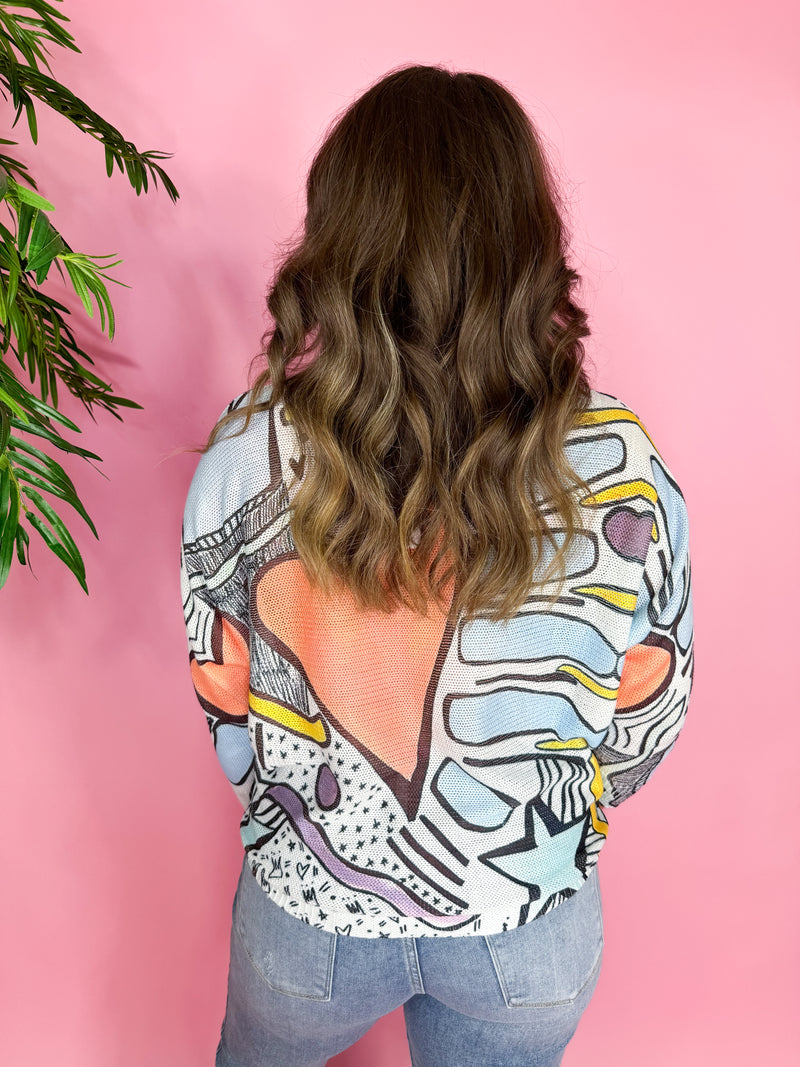 Wild About You Italian Knit Top