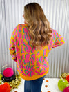 On Fire Cheetah Sweater