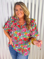 Delaney Floral Top