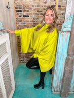 Keep It Classy Cape Top- Mustard