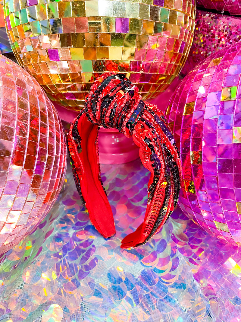 Gooo Dawgs Sequin Headband