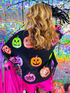 Queen of Sparkles- Jack O Lantern Sweatshirt- Final Sale