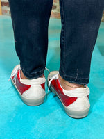 Paula- Red Snake Sneaker