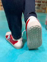 Paula- Red Snake Sneaker