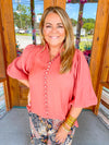 Jessa Belle Top Rust