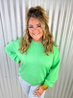 Dreamtime Luxe Sweatshirt- Kelly