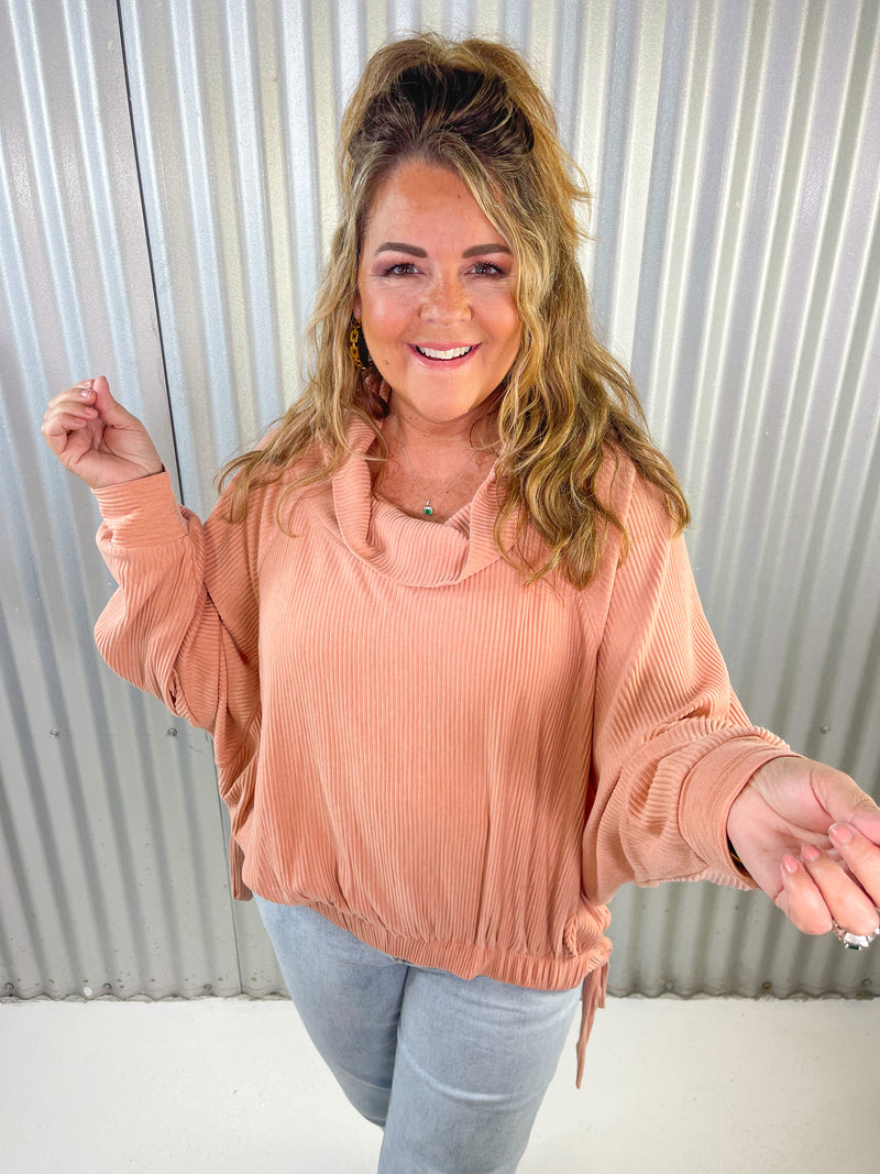 Maria Cowl Neck Top