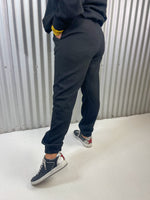 Catchin' Flights L/S Jogger Set-Black