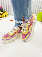 Matisse-Go To- Yellow Multi Woven Sneaker