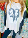 Sonny & Cher Poncho  Sleeve Top