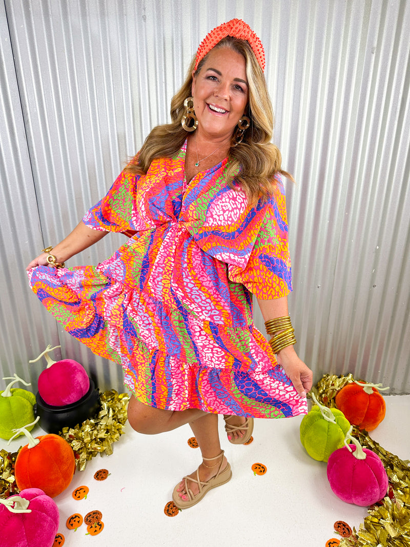 Party Time Cheetah Dress
