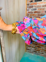 Floral Cornucopia Top
