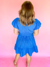 Bianca Dress- Cobalt Blue