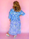 Blue Bayou Midi Dress
