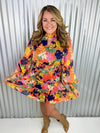 Fun In Fall Tiered Dress