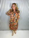Pumpkin Valley Midi Dress