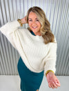 Candy Off Shoulder Sweater