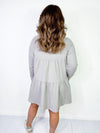 Karlie - Long Sleeve Tiered Dress