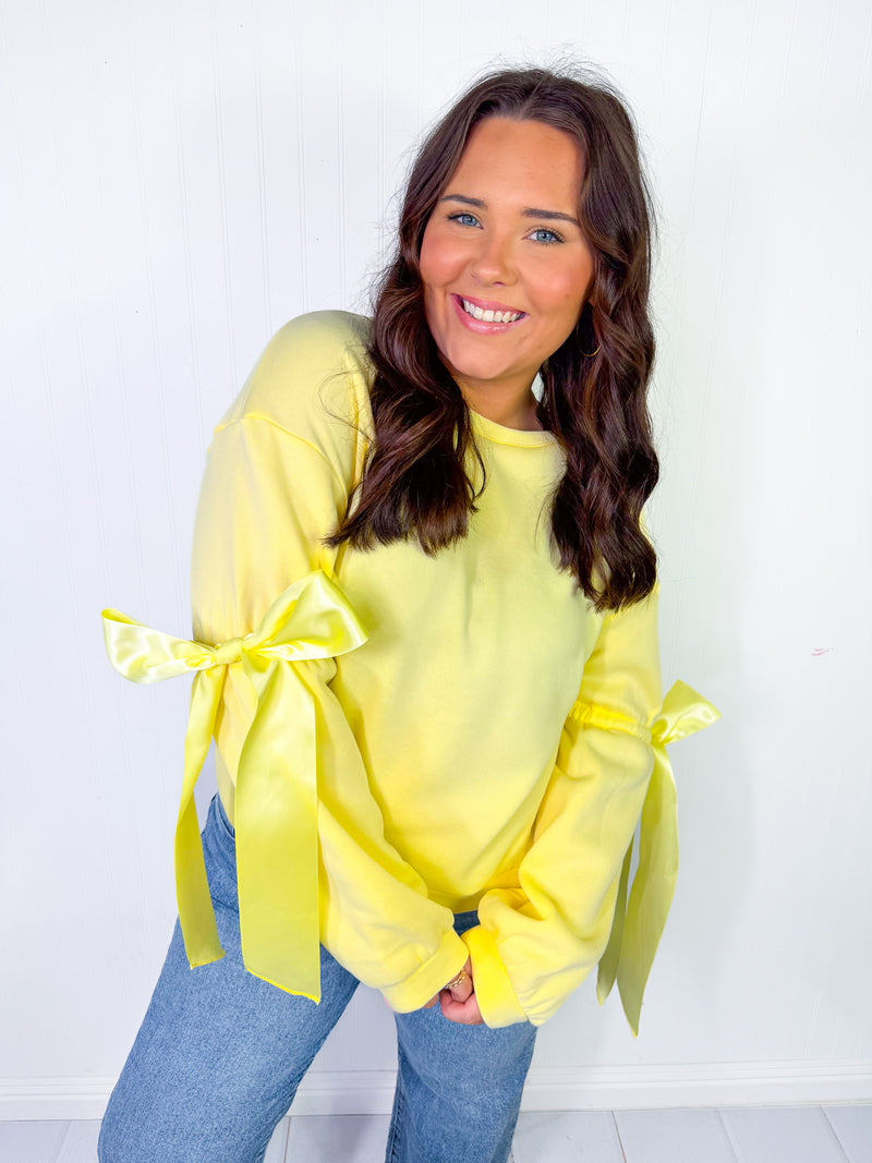 Blooming in Bows Sweatshirt