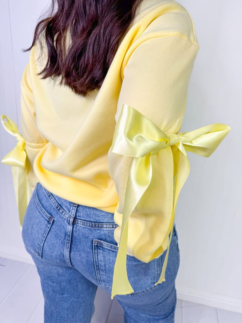 Blooming in Bows Sweatshirt