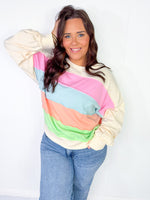 Striped Just Right Pullover