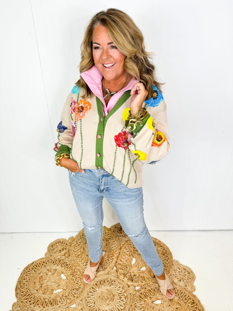 Queen of Sparkles Poppy Cardigan