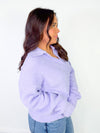 Feeling Cozy Top - Lavender