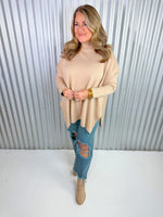Autumn Breeze Sweater- Nude