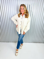 Z Supply Union Knit Jacket White