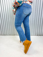 Erin Mid Rise Ankle Bootcut Jean